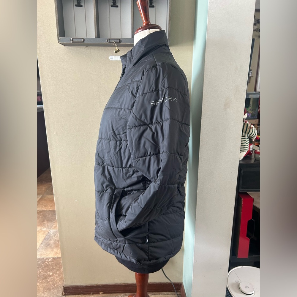 Spyder 3 in One Black and White Lady Jacket - Picture 10 of 16